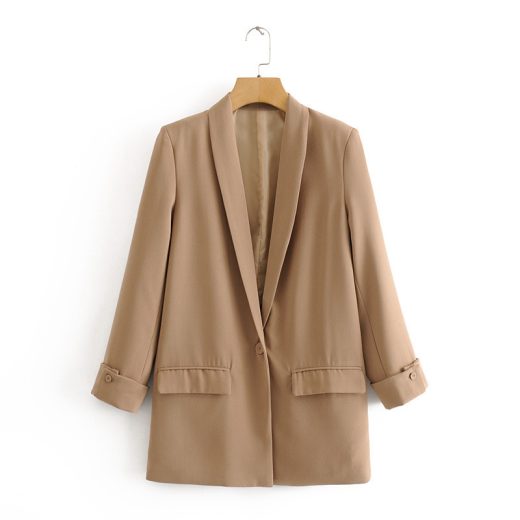 004065 BROWN Blazerimport blazer blazerbangkok blazerzara zara zarablazer bajuimport bajugrosir blazerkerja blazerkantor (1)
